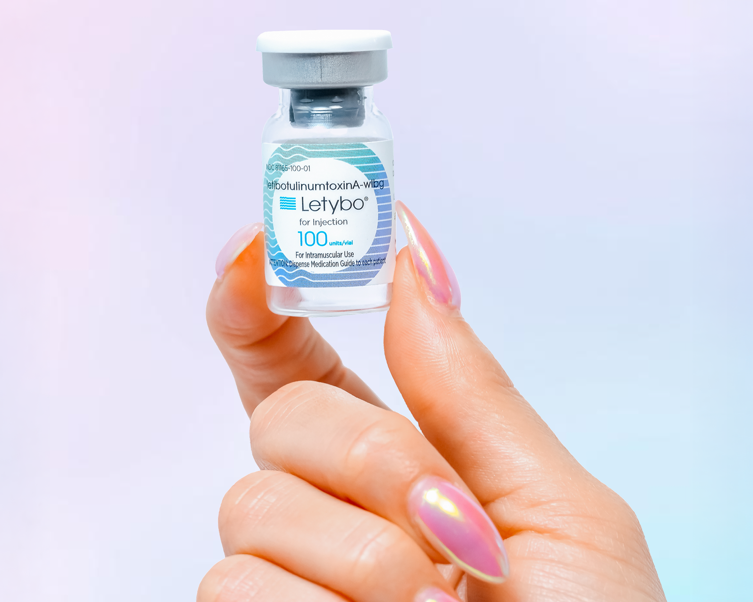 Letybo® Hand 8 a woman getting her eyebrows examined by a doctor